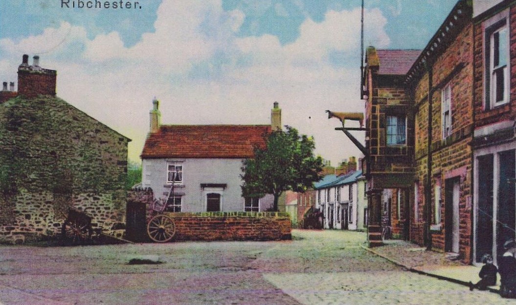 Hand coloured version of The White Bull